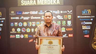 Ketua DPRD Batang Raih Penghargaan Satria Leader Aspiratif dan Responsif 