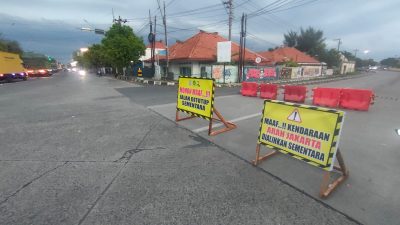 Perbaikan Oprit Jembatan Sibelis, Arus Lalu Lintas Jalingkut Tegal Dialihkan
