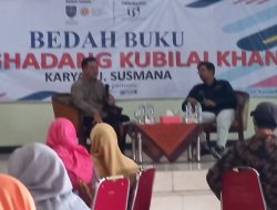 Perpusip Bedah Buku “Menghadang Kubilai Khan”