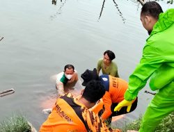 Pria Tewas Mengapung di Kali Kemiri Tegal