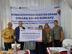 BRI Bumiayu Serahkan Bantuan Peralatan Produksi dan Pelatihan Digital Marketing untuk KWT Sri Rejeki