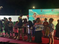Hadirkan Live Music dan Lomba Mewarnai, Satlantas Polres Tegal Ajak Masyarakat Tertib Lalu Lintas 