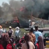 Tiga Kapal Terbakar, Nelayan dan Warga Bantu Pemadaman