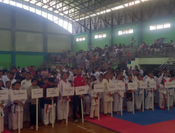 727 Atlet Antusias Ikuti Kejuaraan Karate Pelajar Piala Kepala Dinas Porapar Kabupaten Tegal ke-2 Tahun 2025
