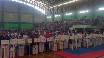727 Atlet Antusias Ikuti Kejuaraan Karate Pelajar Piala Kepala Dinas Porapar Kabupaten Tegal ke-2 Tahun 2025