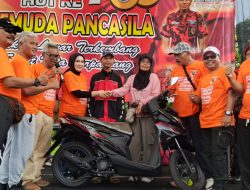 Meriah! Jalan Sehat Pemuda Pancasila di Bumiayu Tebar Hadiah hingga Sepeda Motor
