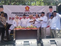 Dibawah Kepemimpinan Rudi Indrayani, DPC Gerindra Kabupaten Tegal Punya Kantor Baru