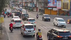 Jalur Tengah Kota Diterapkan Rekayasa Lalu Lintas