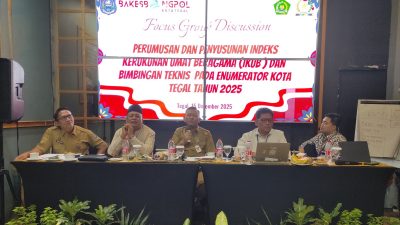Pemkot Tegal Susun Indeks Kerukunan Umat Beragama