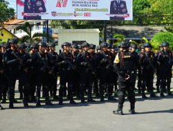 50 Personel BKO Brimob Diterjunkan Untuk Pengamanan Nataru