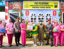 Ini Yang Terjadi, Saat Istri Polisi Tiba-Tiba Datangi Pos Yan Terpadu