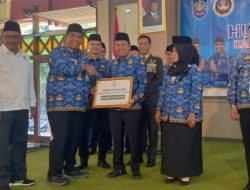 Baznas Salurkan Bantuan Beasiswa Hingga Z-Mart di HUT ke-54 Korpri