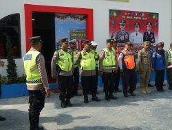 Pastikan Keamanan Nataru, Kapolres Tegal Cek Pos Terpadu Exit Tol Adiwerna