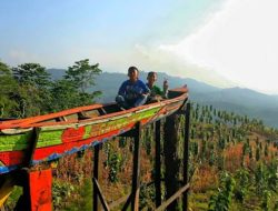 Wisata Kaki Gunung Slamet Tegal Ini Hadirkan View Gunung Gajah dan Waduk Cacaban