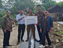 BRI Brebes Kucurkan CSR Bangun Tanggul di Ketanggungan