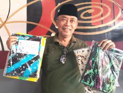 Anggota DPR RI Agung Widyantoro Apresiasi Batik Ciprat SLB Mutiara Hati Bumiayu