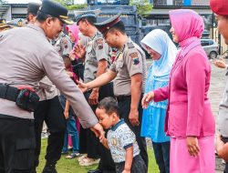 Hadiah Tahun Baru, 40 Personel Polres Tegal Kota Naik Pangkat