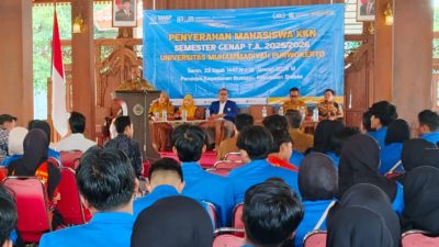 Brebes Jadi Lokasi KKN, 506 Mahasiswa Universitas Muhammadiyah Purwokerto Diterjunkan ke 43 Desa