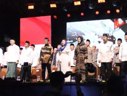 Ribuan Jamaah Rayakan Isra Miraj dan Istighosah di Alun-alun Brebes