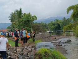 Banjir di Kalierang Bumiayu, Tanggul Sungai Diperkuat dengan Bronjong