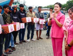 Bhayangkari Tegal Kota Kembali, Salurkan Bantuan Terdampak Cuaca Ekstrem