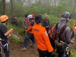 Tim KMPA Giri Bahama jadi SRU Vertikal Rescue dalam SAR Bukit Mongkrang 