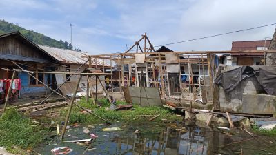 Tanah Bergerak Rusak 122 Rumah di Sirampog Brebes, Warga Masih Bertahan