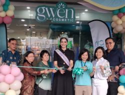 Gwen Cosmetic Resmi Dibuka, Nathalia Effendi Harap Jadi Pionir Beauty di Slawi
