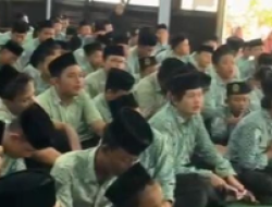 Tingkatkan Kualitas Ibadah, MTs Hifal Latih Shalat Khusyu