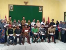 PMI Kabupaten Tegal Bantu 50 Kepala Keluarga di Desa Dukuhbenda