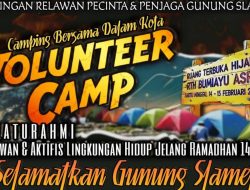 Relawan Akan Gelar Volunteer Camp di RTH Bumiayu, Fokus Selamatkan Gunung Slamet
