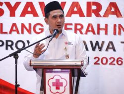 PMI Jateng Dinilai Sigap Tangani Bencana, Wagub Taj Yasin Sampaikan Apresiasi