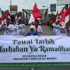 Pawai Tarhib di Bumiayu Semarak, Warga Antusias Sambut Ramadan 1447 H