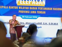 Gubernur Jateng Tegaskan Sawah Dilindungi Tak Boleh Tergusur