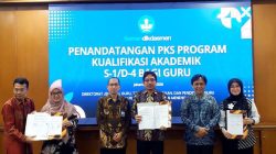 Terbuka Peluang Guru Raih Gelar S1 dan D4