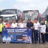 Lima Bus Diberangkatkan ke Jakarta Jemput Pemudik