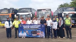 Lima Bus Diberangkatkan ke Jakarta Jemput Pemudik