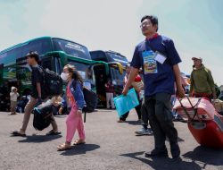 15 Tahun Merantau, Mukhid Pulang Kampung Bareng Keluarga Lewat Mudik Gratis Pemprov Jateng