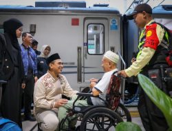 640 Pemudik KA Gratis Arah Jateng Diberangkatkan