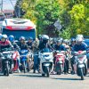 H-3 Lebaran, Pantura Tegal Dipadati Pemudik Motor