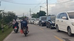 Arus Mudik H-3 Lebaran 2026 di Brebes Makin Padat, Lingkar Bumiayu Dipadati Kendaraan Pemudik