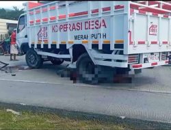 Truk KDMP Hantam Becak di Pantura Kota Tegal, Korban Tergilas