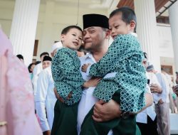 Ahmad Luthfi Rayakan Idulfitri Bersama Anak Panti dan Komunitas Difabel