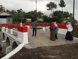 Warga Desa Penakir Nikmati Akses Lancar Jembatan Armco Kali Sigintung