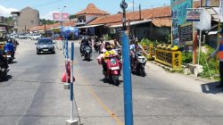 Arus Balik H+2 Lebaran di Brebes Padat, Polisi Terapkan One Way di Linggapura Bumiayu