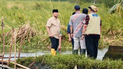 Ahmad Luthfi Cek Tanggul Jebol di Pekalongan