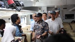 Ahmad Luthfi Lepas Balik Rantau Gratis dari Stasiun Tawang