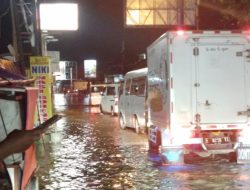 Sungai Babakan Meluap, Jalur Mudik Ketanggungan-Pejagan Terendam