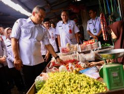 Gubernur Luthfi Cek Harga Pangan di Pasar Gondang Sragen