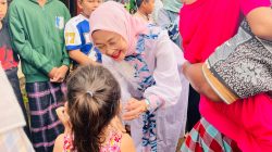 Istri Cak Imin, Hj Rustini Muhaimin Iskandar Kunjungi Korban Bencana Padasari Tegal